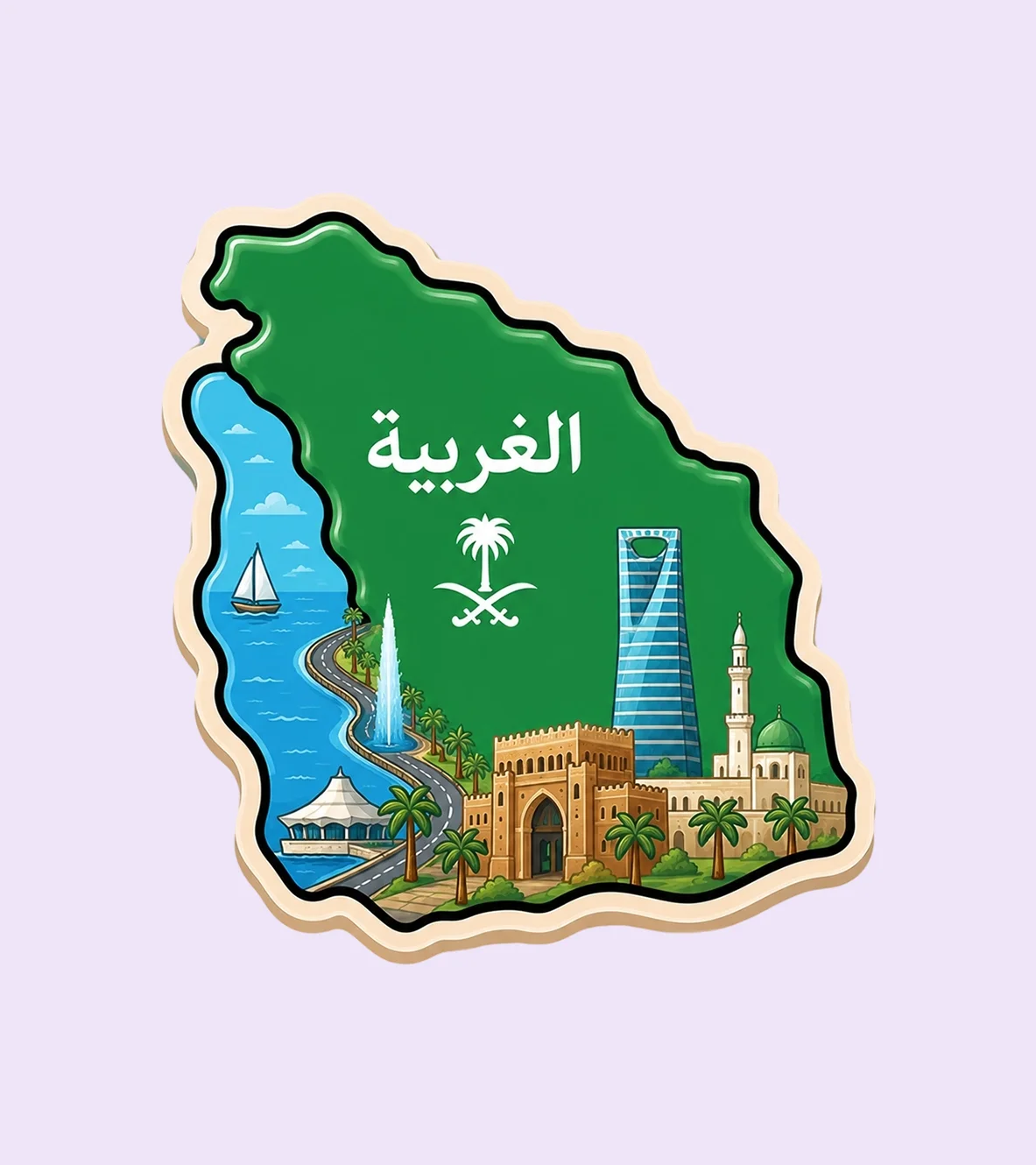 الغربية