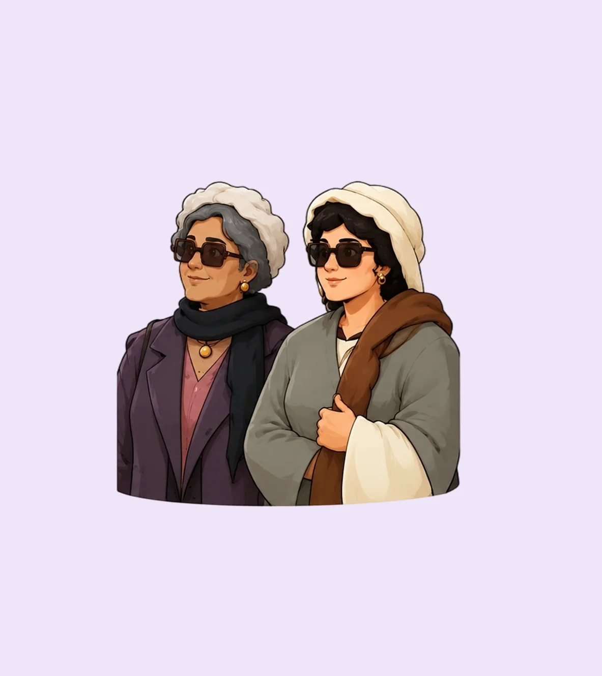 سعاد وحياة