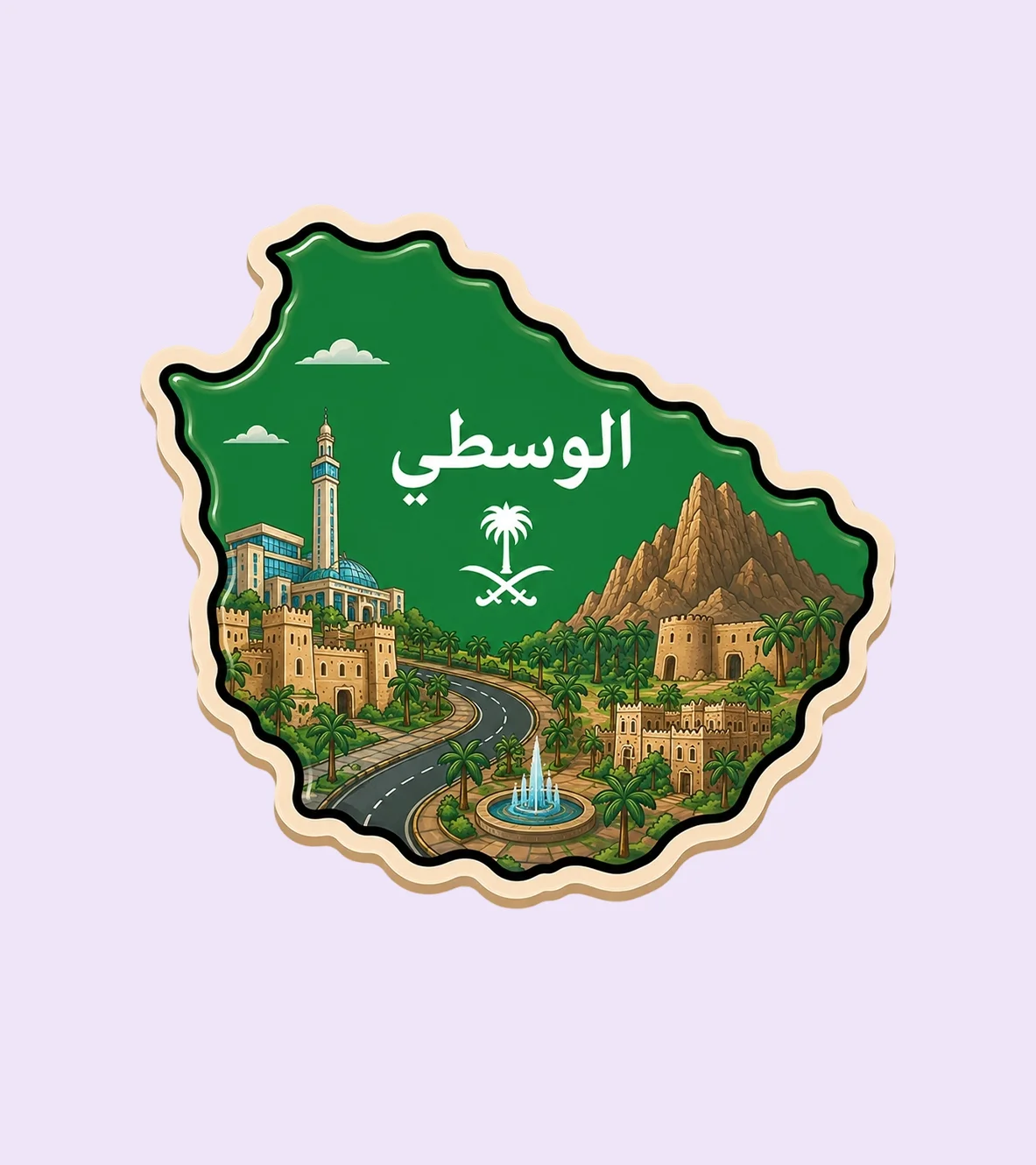 الوسطي